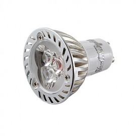 pièce d'ampoule de projecteur LED à intensité variable 3W GU10 260LM 3000K blanc chaud/6000K (AC110-120V/220-240V)