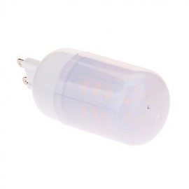 Ampoule de maïs LED G9 6W 24x5630SMD 480LM 2500-3500K, lumière blanche chaude (220-240V)