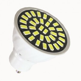 Spot LED GU10 6W 32 SMD 5733 500-700 lm Blanc Chaud / Blanc Froid AC 110V/ AC 220V