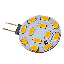 Spot LED G4 4,5 W 12 SMD 5730 300-320 LM Blanc Chaud V