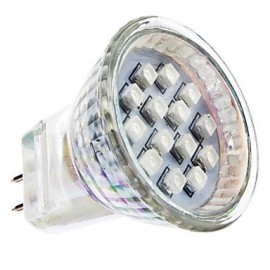 Spot LED 1W GU4(MR11) MR11 14 SMD 3528 lm Rouge V