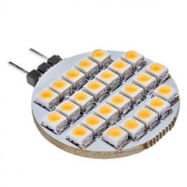 G4 1 W 25 80 LM LED blanc chaud à deux broches DC 12 V