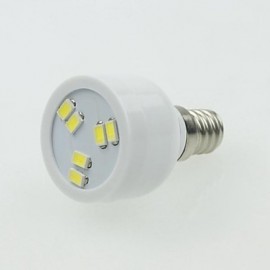 Spot E12 2W 6LED 5730SMD 90-120LM 6000-7500K AC220-240V Blanc - Blanc Argent