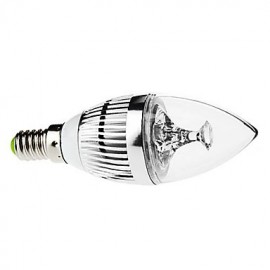 Bougies LED 3W E14 C35 3 LED haute puissance 270 lm Blanc naturel Décoratif / Intensité variable / V