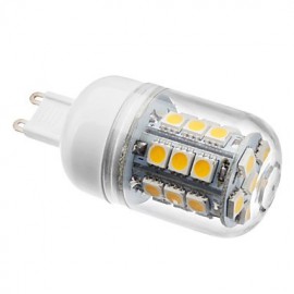 Lampes Maïs LED 4W G9 T 27 SMD 5050 300 lm Blanc Chaud V