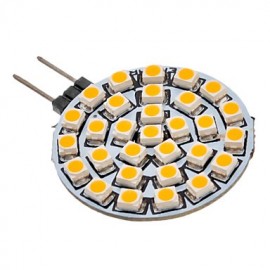 Spot LED 2W G4 / GU4(MR11) 30 SMD 3528 90-110 lm Blanc Chaud AC 12 V