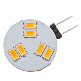 2W G4 LED Bi-pin Lights 6 SMD 5630 160 lm Blanc Chaud AC 12 V