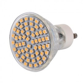 pcs GU10 6 W 60 SMD 3528 540 LM Blanc Chaud / Blanc Froid Spots LED / V