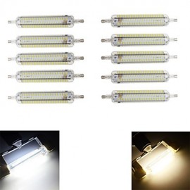 10W R7S LED Maïs Lumières T 152 SMD 4014 800 lm Blanc Chaud / Blanc Froid Décoratif / Etanche V 10 pcs