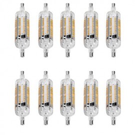 5W R7S LED Maïs Lumières T 104 SMD 3014 800 lm Blanc Chaud / Blanc Froid Décoratif / Etanche V 10 pcs