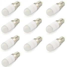 2W E14 LED à deux broches T 1 COB 180 lm Blanc Chaud / Blanc Froid Décoratif V 10 pcs