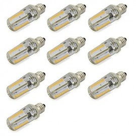 Ampoule LED à intensité variable, Gel de silice E11 4W 110V 120V AC pour réfrigérateur/four à micro-ondes/lustre 10 pièces