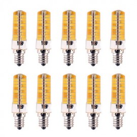 10 pièces Dimmable E12 7W 80 SMD 5730 500-700 LM blanc chaud/blanc froid LED ampoules de maïs AC 110 V/AC 220 V