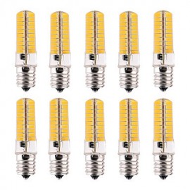 10 pièces Dimmable E17 7W 80 SMD 5730 500-700 LM blanc chaud/blanc froid LED ampoules de maïs AC 110 V/AC 220 V