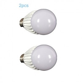 Ampoules Globe LED 10W E26/E27 G60 1 COB 900-1000 lm Blanc Chaud Intensité Variable V 2 pcs