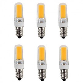 Ampoule Led COB à culot à vis 4W E14, projecteur pour lampe de Table de bureau, lustre de maison, 220V - 240V AC (6 pièces)