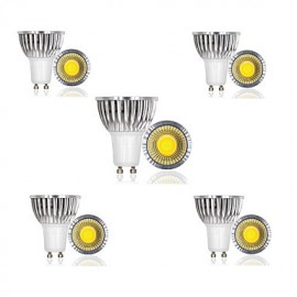 Spot LED 3W E14 / GU10 / GU5.3 / E26/E27 / B22 1 COB 300 lm Blanc Chaud / Blanc Froid / Blanc Naturel V 10 pcs