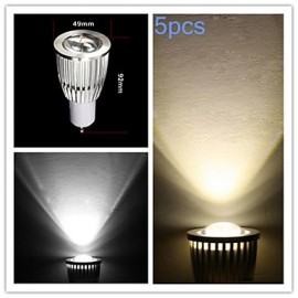 pièces 9W GU10 700-750LM Support Dimamble Cob Led Spot ampoule