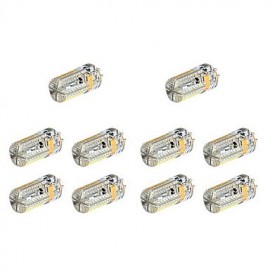 4W G4 72SMD 3014 360 lm Blanc Chaud/Froid DC 12/24V/AC 12/24 10pcs