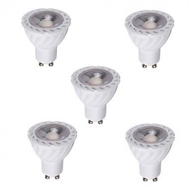 pièces 5W GU10 LED spot COB blanc chaud/froid décoratif COB LED éclairage encastré (220-240V)