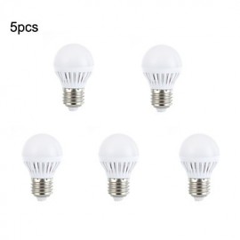 Ampoules globe décoratives, E26/E27 3 W 10 SMD 2835 240-260 LM Blanc chaud/Blanc naturel V