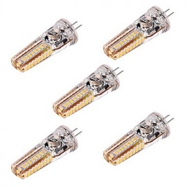 pièces G4 4W 3014SMD 36LED 300-400LM blanc chaud 2800-3200K lumières LED décoratives à deux broches (AC/DC 12-24V)