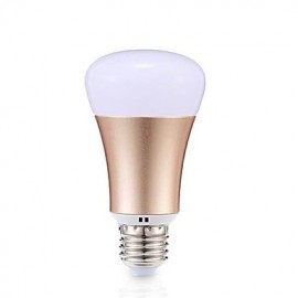 5W E26/E27 Ampoules Intelligentes LED G80 24 SMD 5050 600 lm RGB Intensité variable / Décorative / WIFI V 1 pcs