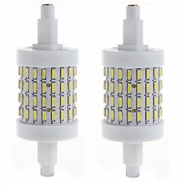 x R7S 5W 72 SMD 4014 78mm LED blanc chaud blanc froid ampoule de maïs AC85-265V