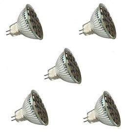 pièces MR16 27 SMD 5050 300LM DC12V blanc chaud/blanc variable/projecteur LED décoratif