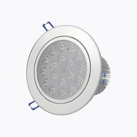 8A éclairage 6 "18W haute puissance LED 1440LM 2800-6500K blanc chaud/blanc froid encastré LED Downlights AC85-265V