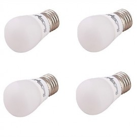 E27 3W 6*5730 240LM 3000K ampoules LED en céramique blanc chaud 85-265V/4 pièces