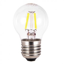 Ampoules Globe LED 2W E26/E27 G60 4 COB 300-350 lm Blanc Chaud V 5 pcs