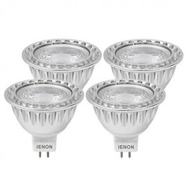 pcs 3W GU5.3(MR16) Spot LED MR16 1 COB 240-270 lm Blanc Chaud / Blanc Froid Décoratif DC 12 / AC 12 V