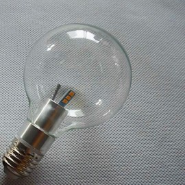 Ampoule de décoration G80 Ampoule boule LED E27 6W