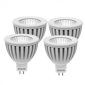 pcs 3W GU5.3 Spot LED MR16 1 COB 240-270 lm Blanc Chaud / Blanc Froid Décoratif DC 12 / AC 12 V