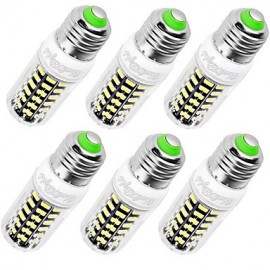 pièces haute luminosité E27 E14 220 V 64 * SMD5733 LED ampoule de maïs 7 W projecteur lampe à LED bougie lumière