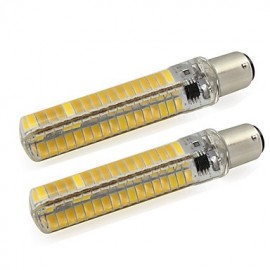 Ampoule LED BA15D à intensité variable 5W pour machine à coudre/machine-outil 136 SMD 5730 500Lm blanc chaud/froid 110V/220V (2 pièces)