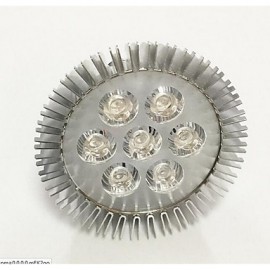 7W E26/E27 LED élèvent des lumières 7 LED haute puissance 4rouge 3bleu 540-740 lm V 1 pièce