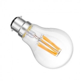 B22 6 W 6 COB 600 LM 2800-3200 K K Blanc chaud A Ampoules globe à intensité variable AC 220-240/V