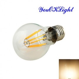 E27 8xCOB 8W 750LM 3000K ampoules globe blanc chaud Edison LED lumière à filament (100-120/220-240/85-265V)