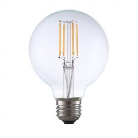 3,5W E26 Ampoules à Filament LED G25 4 COB 350 lm Blanc Chaud Dimmable V 1 pcs