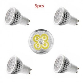 pièces 4W GU10/GU5.3/E27/E14 450LM lumière de couleur blanc chaud/froid LED spots (85-265V)