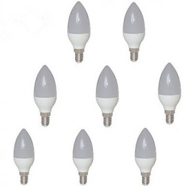 Bougies LED 7W E14 C35 15 SMD 2835 560 lm Blanc Chaud V