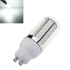 GU10 6W 120x3014SMD 720LM 6000-6500K Lumière de maïs blanc froid avec abat-jour (AC 85-265V)