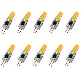 3W G4 LED Maïs Lumières COB COB 220LM lm Blanc Chaud/Blanc Froid AC110V/220V 10 pcs