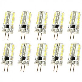 10 pièces 5W G4 décoration lumière T 64LED SMD 3014 380LM lm blanc chaud/blanc froid variable AC110V/220 V