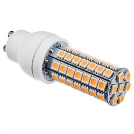 Ampoule de maïs LED GU10 6W 63x5050SMD 510-550LM 3000-3500K, lumière blanche chaude (220-240V)