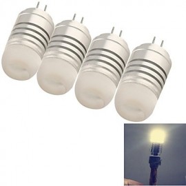 Lampes Maïs LED 4W G4 8 SMD 3014 120 lm Blanc Chaud Décoratif DC 12 / AC 12 V 4 pcs