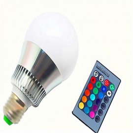 Ampoule LED 10W E27 RGB, lampe télécommandée AC85-265V