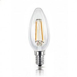 UMEI ? Ampoule de bougie Led E14 1.8W 3000K 180LM, lumière blanche chaude, non dimmable